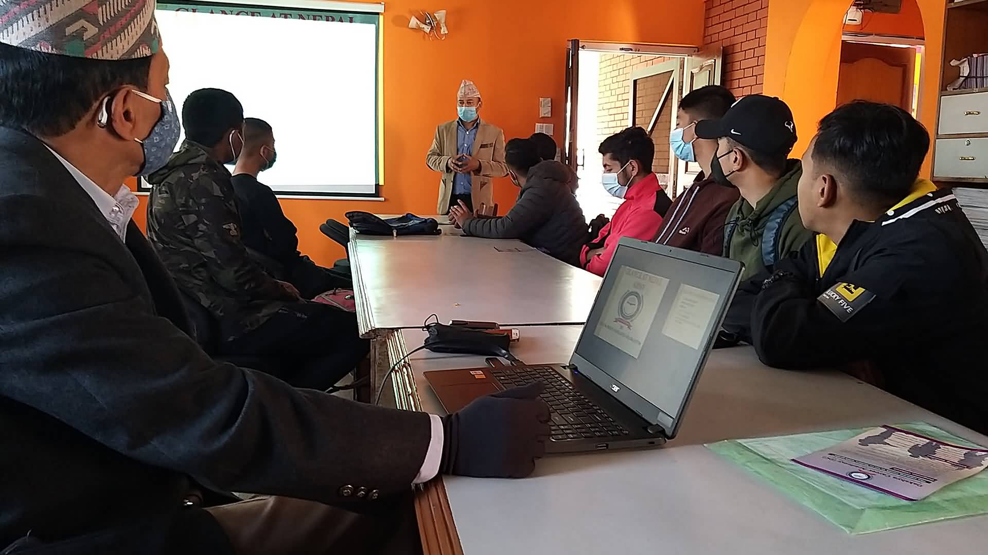Introductory, rapport building and motivation classes for the newly enrolled officer candidates.