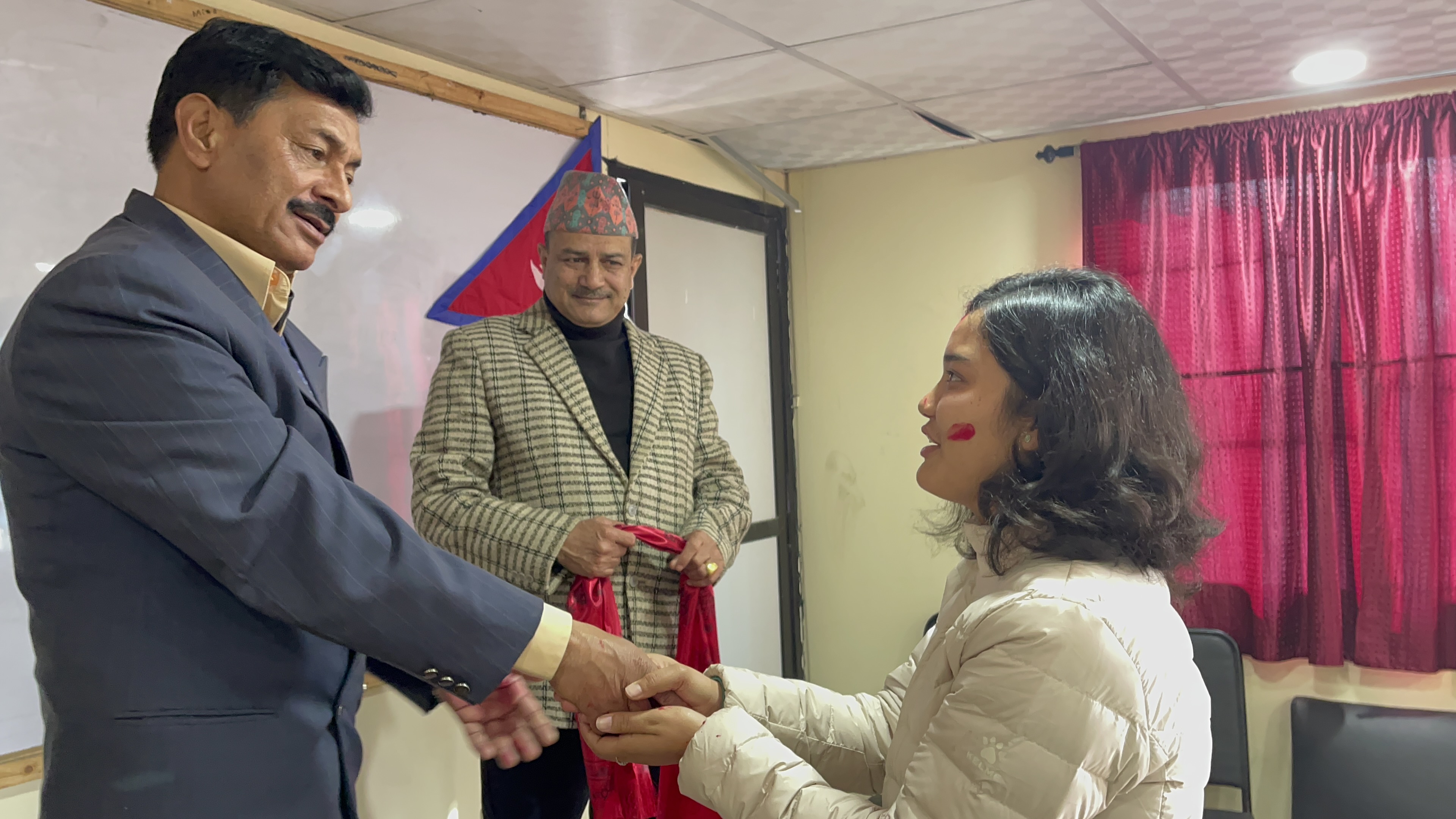 Appreciating Officer Cadets-2024